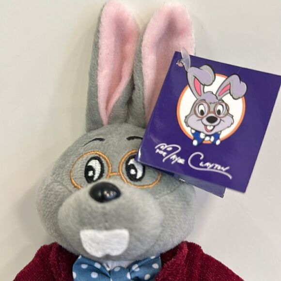 Give Kids the World Village MAYOR CLAYTON Bunny Rabbit Plush 10" NWT! - Picture 2 of 9